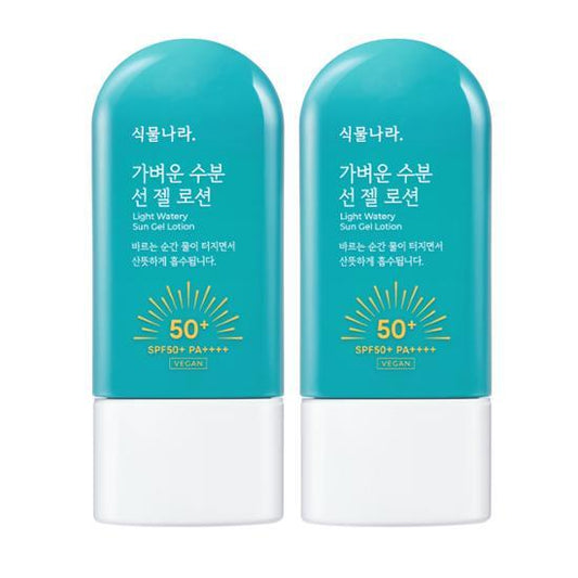 식물나라 가벼운 수분 선 젤 로션 기획 3종 택1(일반/보노보노/대용량)