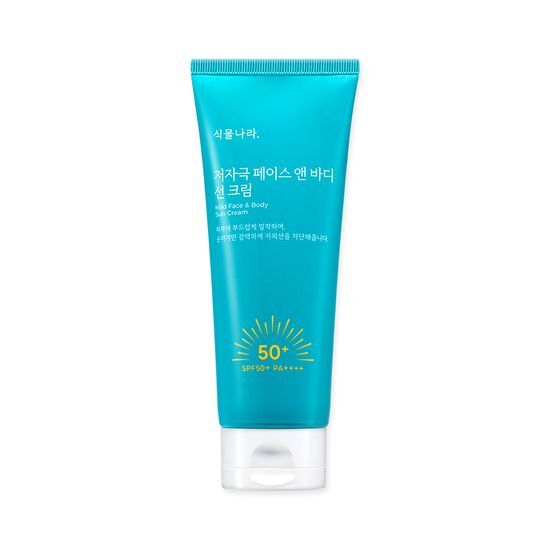 식물나라 저자극 페이스 앤 바디 선 크림 150ml