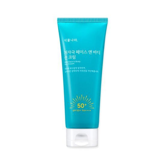 식물나라 저자극 페이스 앤 바디 선 크림 150ml